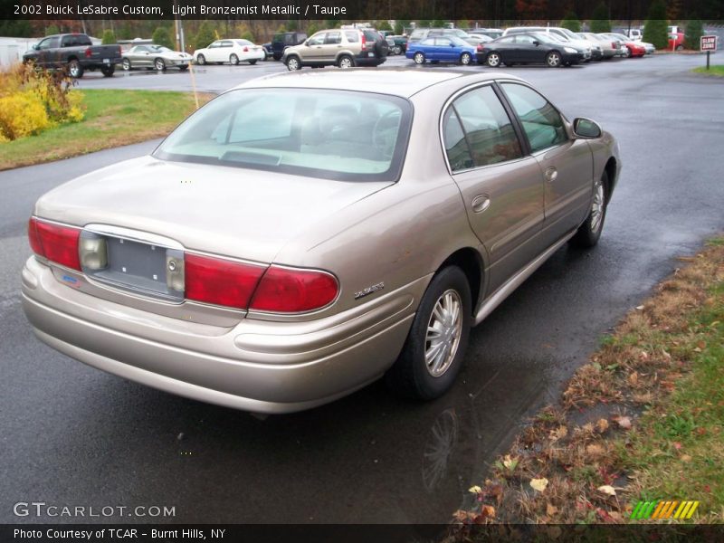 Light Bronzemist Metallic / Taupe 2002 Buick LeSabre Custom