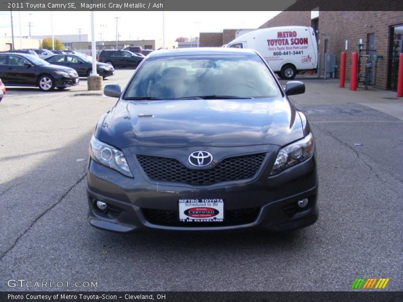 Magnetic Gray Metallic / Ash 2011 Toyota Camry SE