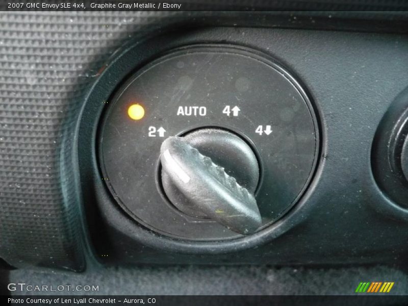 Graphite Gray Metallic / Ebony 2007 GMC Envoy SLE 4x4