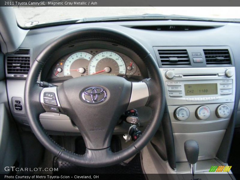 Magnetic Gray Metallic / Ash 2011 Toyota Camry SE