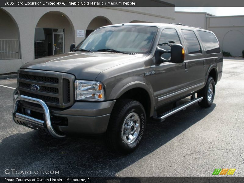 Pueblo Gold Metallic / Medium Pebble 2005 Ford Excursion Limited 4X4