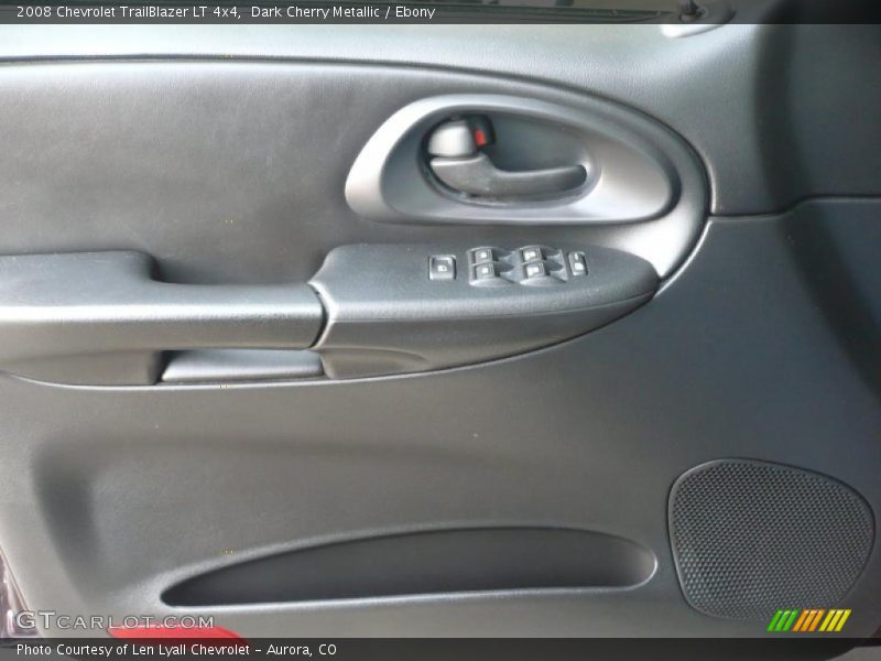 Dark Cherry Metallic / Ebony 2008 Chevrolet TrailBlazer LT 4x4