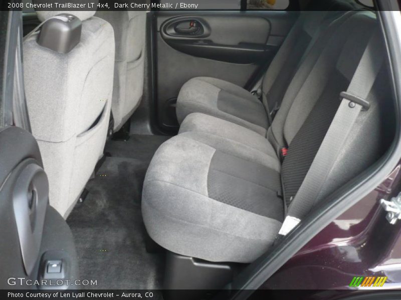 Dark Cherry Metallic / Ebony 2008 Chevrolet TrailBlazer LT 4x4