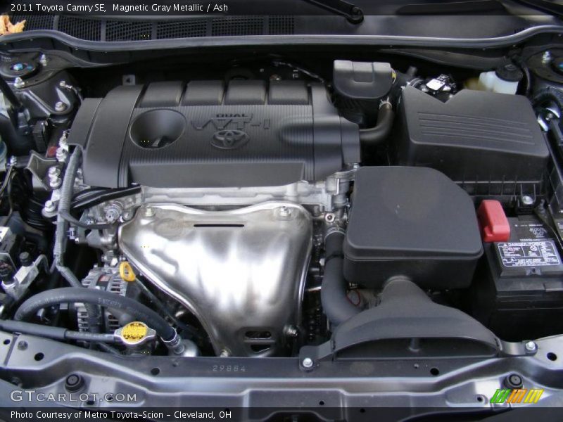 Magnetic Gray Metallic / Ash 2011 Toyota Camry SE