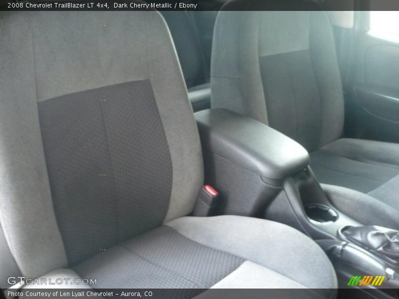 Dark Cherry Metallic / Ebony 2008 Chevrolet TrailBlazer LT 4x4