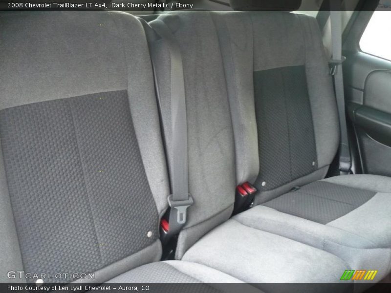 Dark Cherry Metallic / Ebony 2008 Chevrolet TrailBlazer LT 4x4