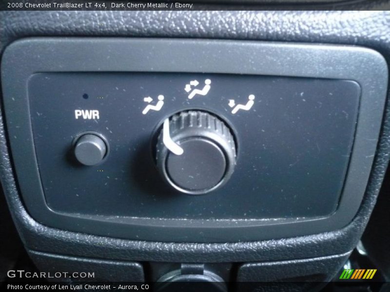 Dark Cherry Metallic / Ebony 2008 Chevrolet TrailBlazer LT 4x4