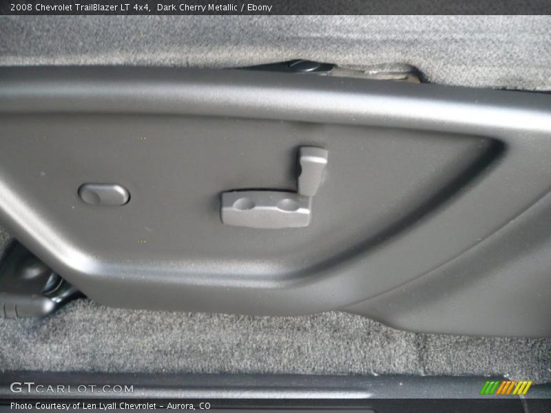 Dark Cherry Metallic / Ebony 2008 Chevrolet TrailBlazer LT 4x4