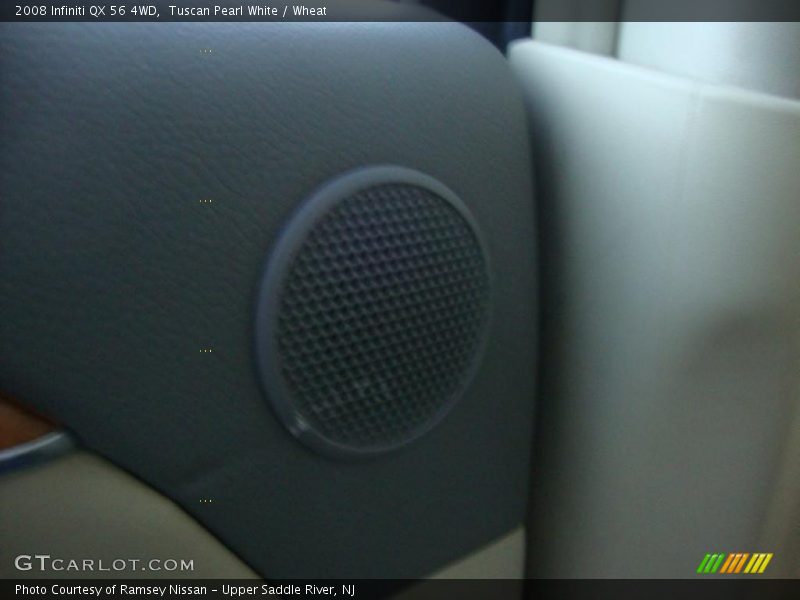 Tuscan Pearl White / Wheat 2008 Infiniti QX 56 4WD