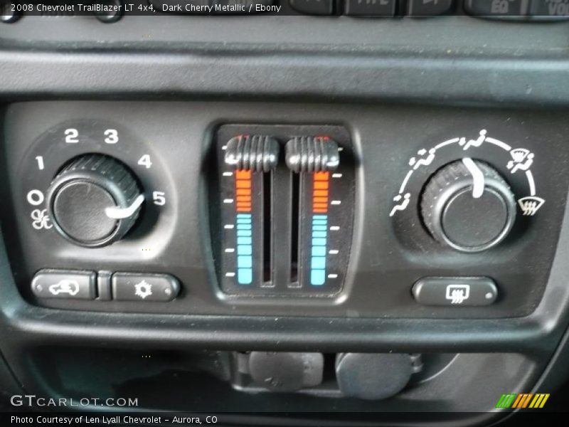 Dark Cherry Metallic / Ebony 2008 Chevrolet TrailBlazer LT 4x4