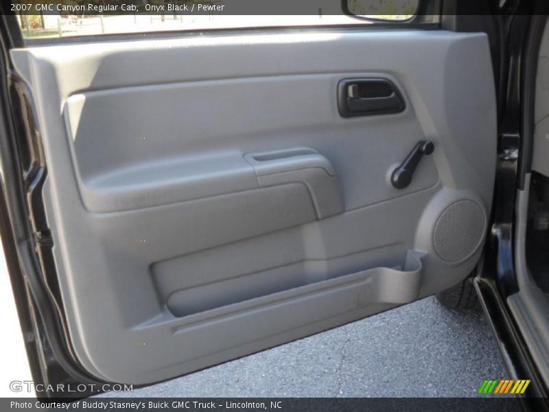 Onyx Black / Pewter 2007 GMC Canyon Regular Cab