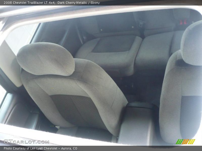 Dark Cherry Metallic / Ebony 2008 Chevrolet TrailBlazer LT 4x4