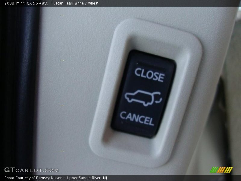 Tuscan Pearl White / Wheat 2008 Infiniti QX 56 4WD