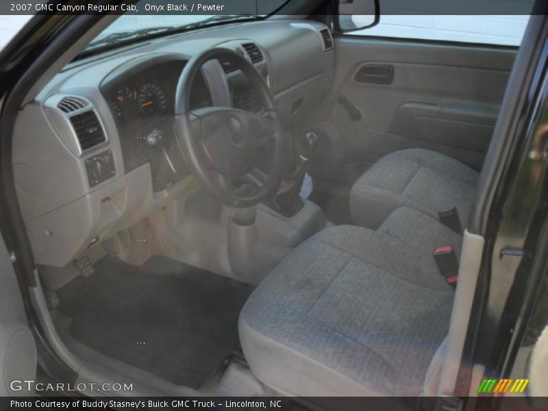 Onyx Black / Pewter 2007 GMC Canyon Regular Cab