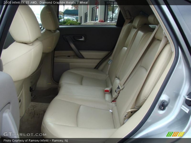Diamond Graphite Metallic / Wheat 2008 Infiniti FX 35 AWD