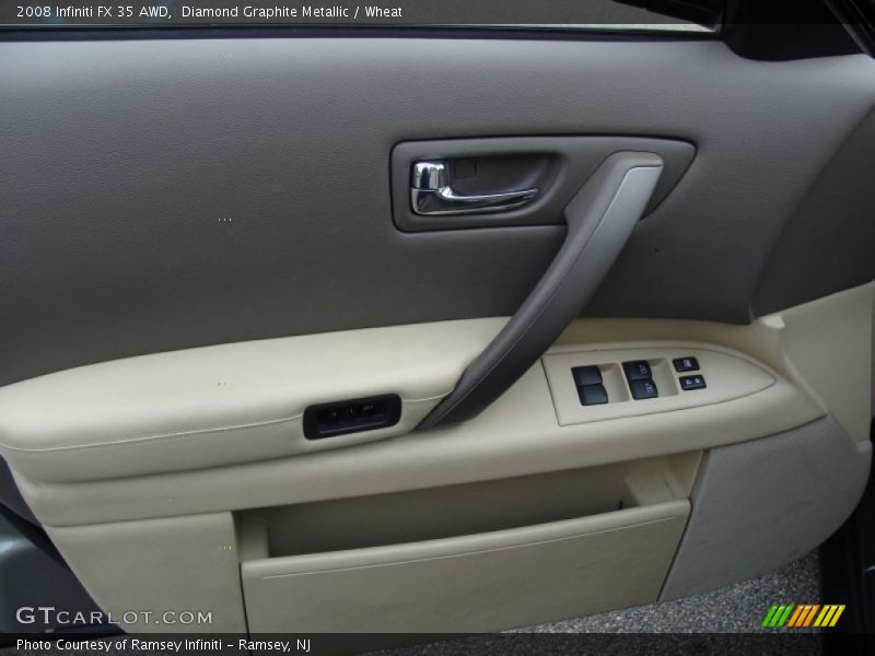 Diamond Graphite Metallic / Wheat 2008 Infiniti FX 35 AWD