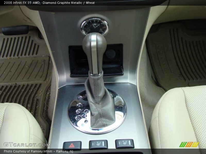 Diamond Graphite Metallic / Wheat 2008 Infiniti FX 35 AWD
