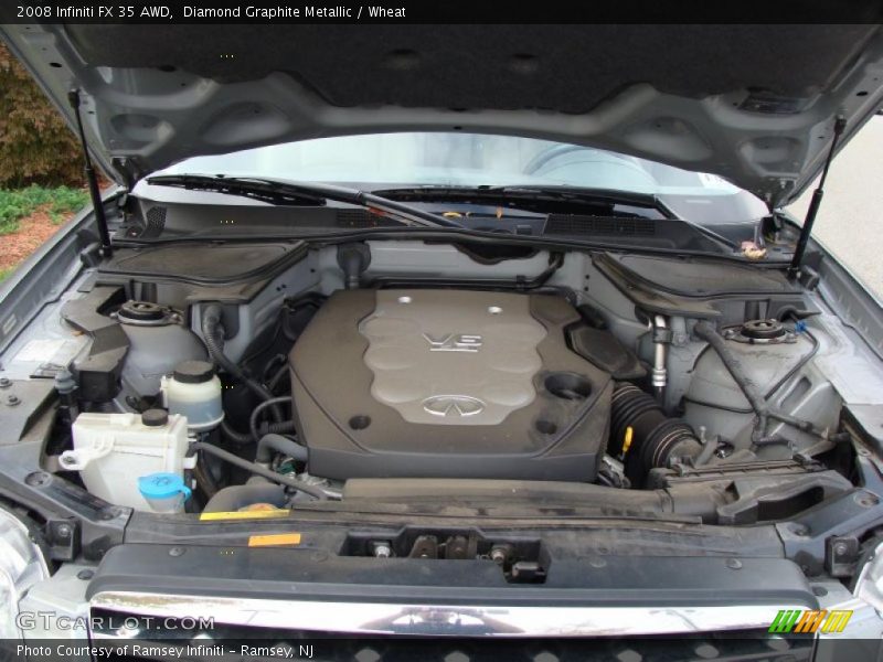 Diamond Graphite Metallic / Wheat 2008 Infiniti FX 35 AWD