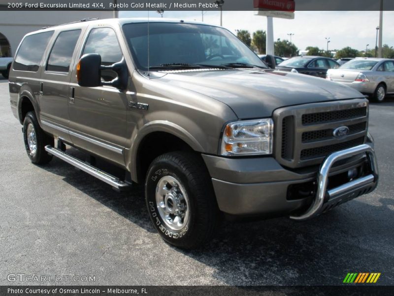 Pueblo Gold Metallic / Medium Pebble 2005 Ford Excursion Limited 4X4
