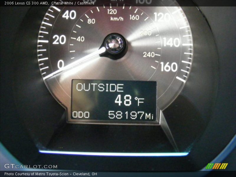 Crystal White / Cashmere 2006 Lexus GS 300 AWD