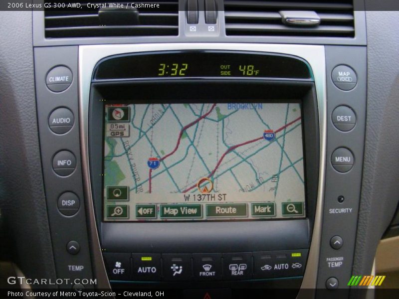 Crystal White / Cashmere 2006 Lexus GS 300 AWD