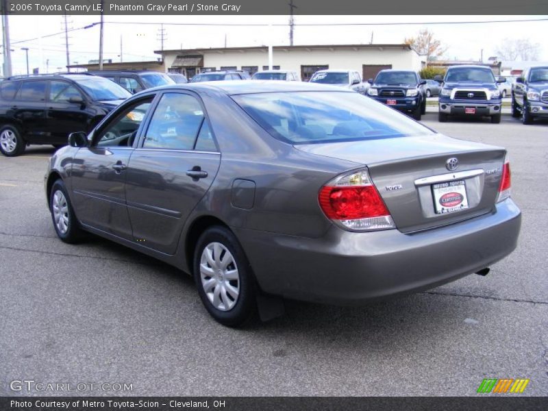 Phantom Gray Pearl / Stone Gray 2006 Toyota Camry LE
