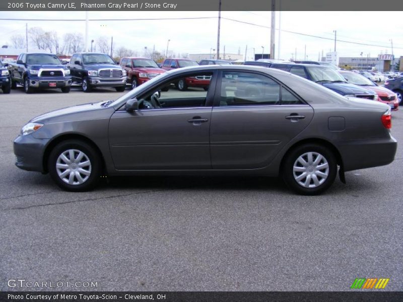 Phantom Gray Pearl / Stone Gray 2006 Toyota Camry LE