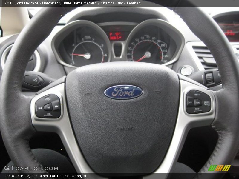  2011 Fiesta SES Hatchback Steering Wheel