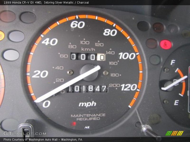 Sebring Silver Metallic / Charcoal 1999 Honda CR-V EX 4WD