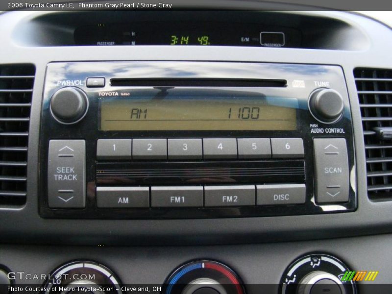 Phantom Gray Pearl / Stone Gray 2006 Toyota Camry LE