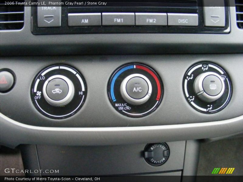 Phantom Gray Pearl / Stone Gray 2006 Toyota Camry LE