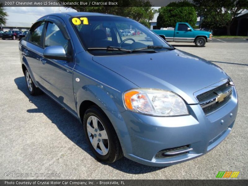 Front 3/4 View of 2007 Aveo LS Sedan