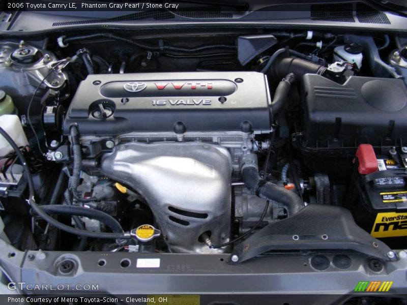 Phantom Gray Pearl / Stone Gray 2006 Toyota Camry LE