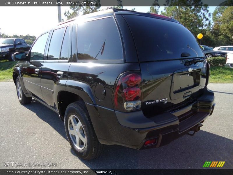 Black / Light Gray 2006 Chevrolet TrailBlazer LS 4x4