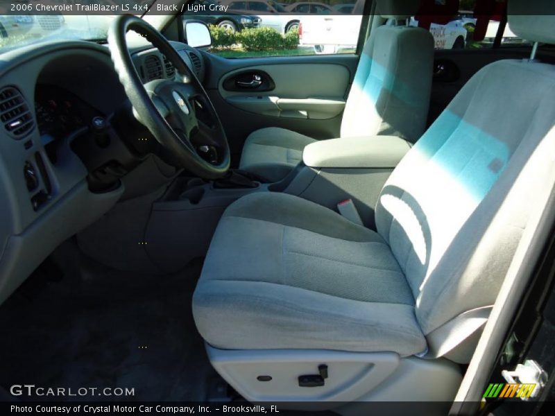 Black / Light Gray 2006 Chevrolet TrailBlazer LS 4x4