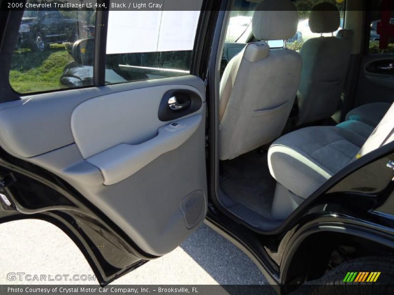 Black / Light Gray 2006 Chevrolet TrailBlazer LS 4x4