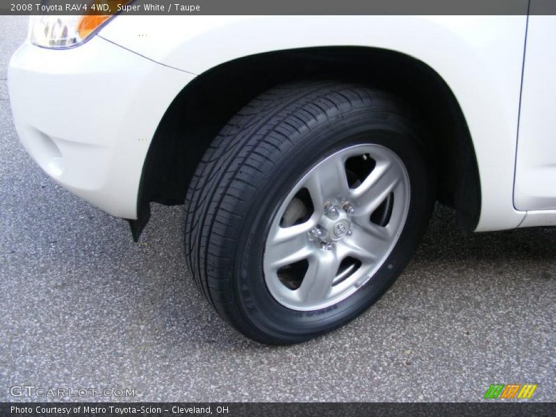 Super White / Taupe 2008 Toyota RAV4 4WD