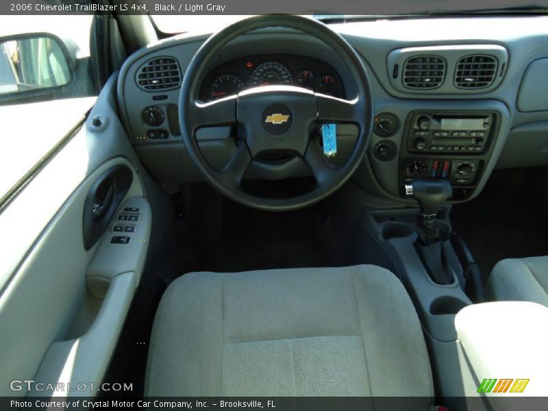 Black / Light Gray 2006 Chevrolet TrailBlazer LS 4x4