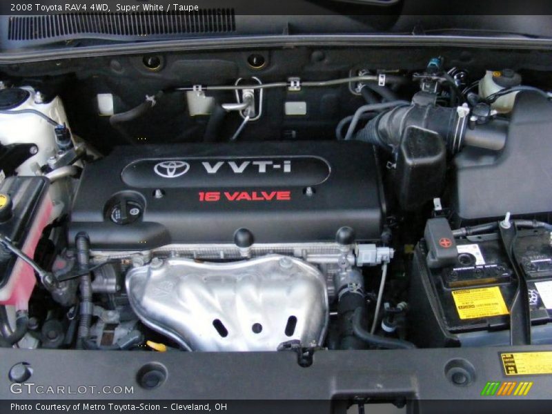 Super White / Taupe 2008 Toyota RAV4 4WD