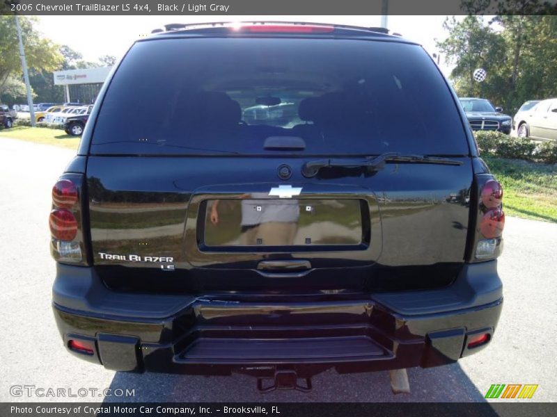 Black / Light Gray 2006 Chevrolet TrailBlazer LS 4x4