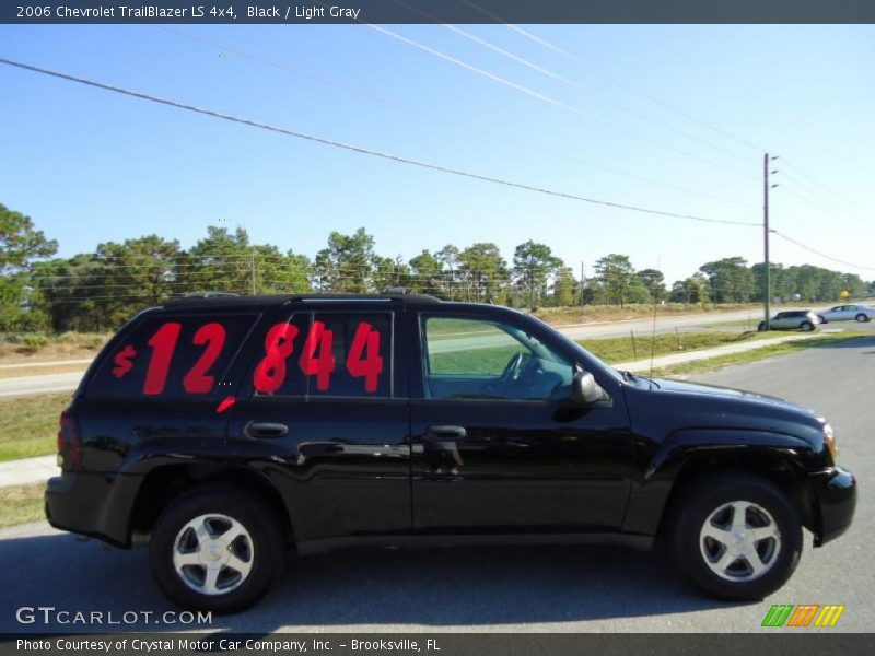 Black / Light Gray 2006 Chevrolet TrailBlazer LS 4x4