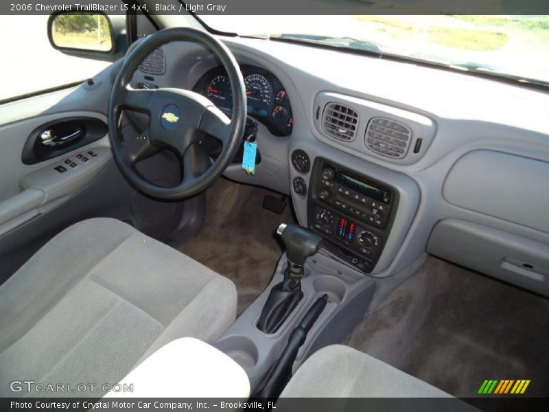 Black / Light Gray 2006 Chevrolet TrailBlazer LS 4x4