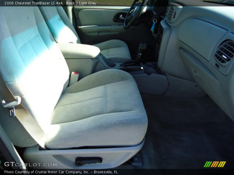 Black / Light Gray 2006 Chevrolet TrailBlazer LS 4x4