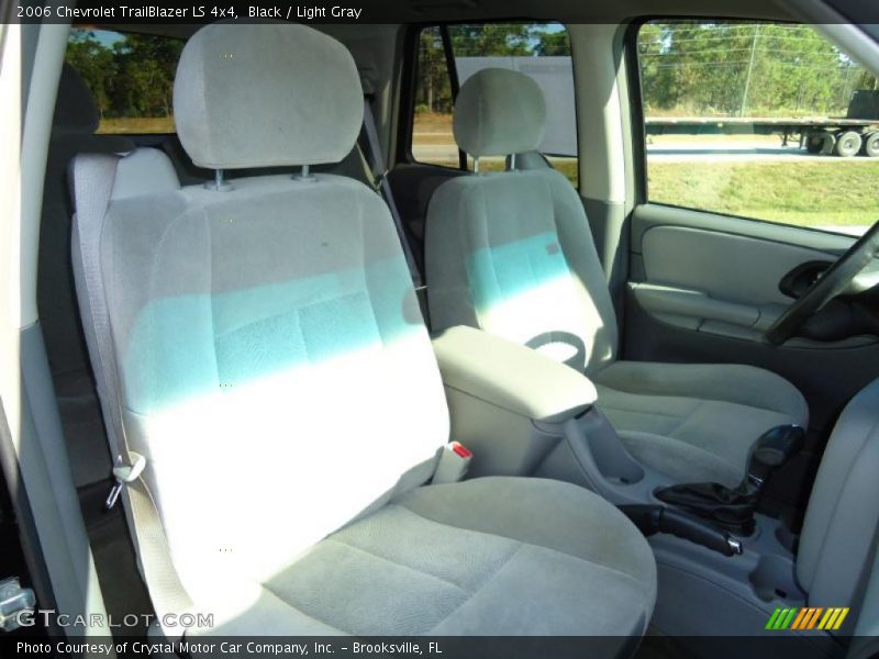 Black / Light Gray 2006 Chevrolet TrailBlazer LS 4x4