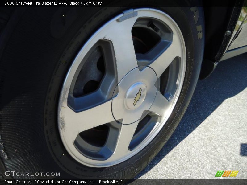 Black / Light Gray 2006 Chevrolet TrailBlazer LS 4x4