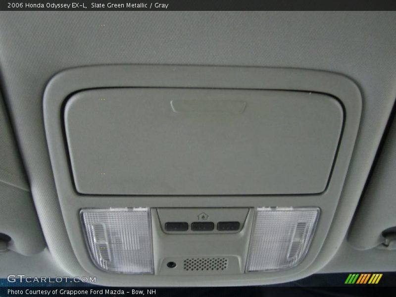 Slate Green Metallic / Gray 2006 Honda Odyssey EX-L