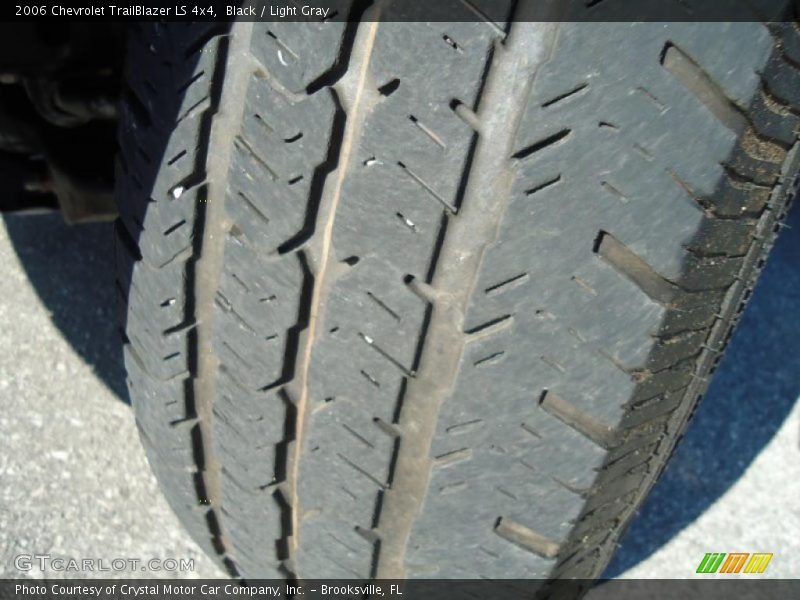 Black / Light Gray 2006 Chevrolet TrailBlazer LS 4x4