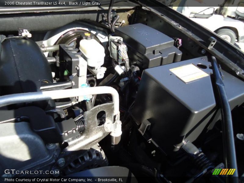 Black / Light Gray 2006 Chevrolet TrailBlazer LS 4x4
