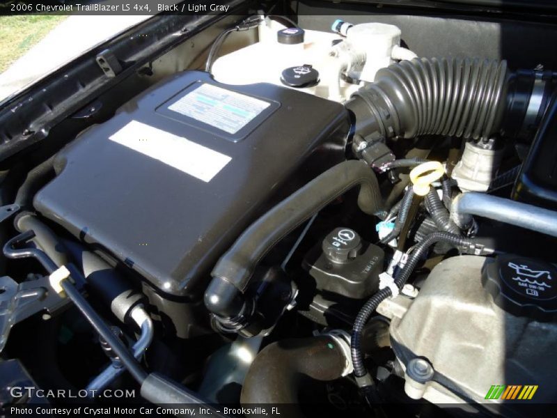 Black / Light Gray 2006 Chevrolet TrailBlazer LS 4x4