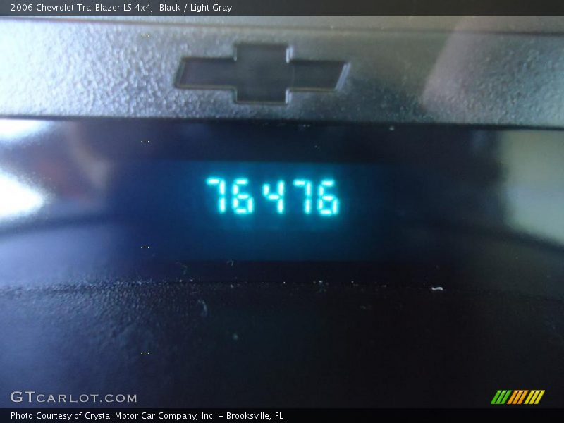 Black / Light Gray 2006 Chevrolet TrailBlazer LS 4x4